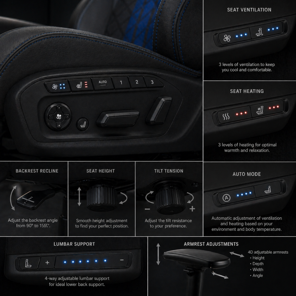 GOLF 8R - DRIVESEAT